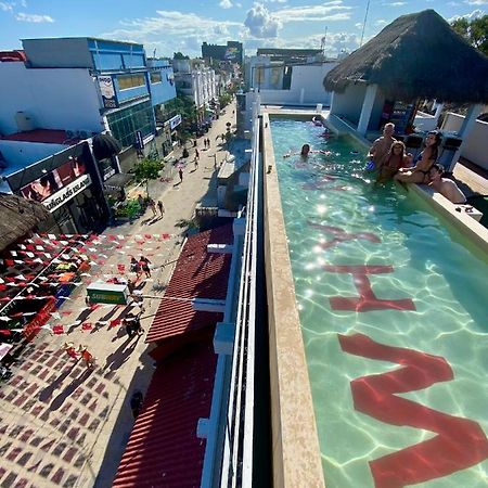 Why Not Rooftop Party Hostel Playa del Carmen Exteriér fotografie